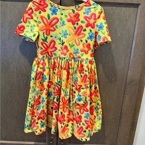 Colorful Floral Mila & Rose Kids Dress